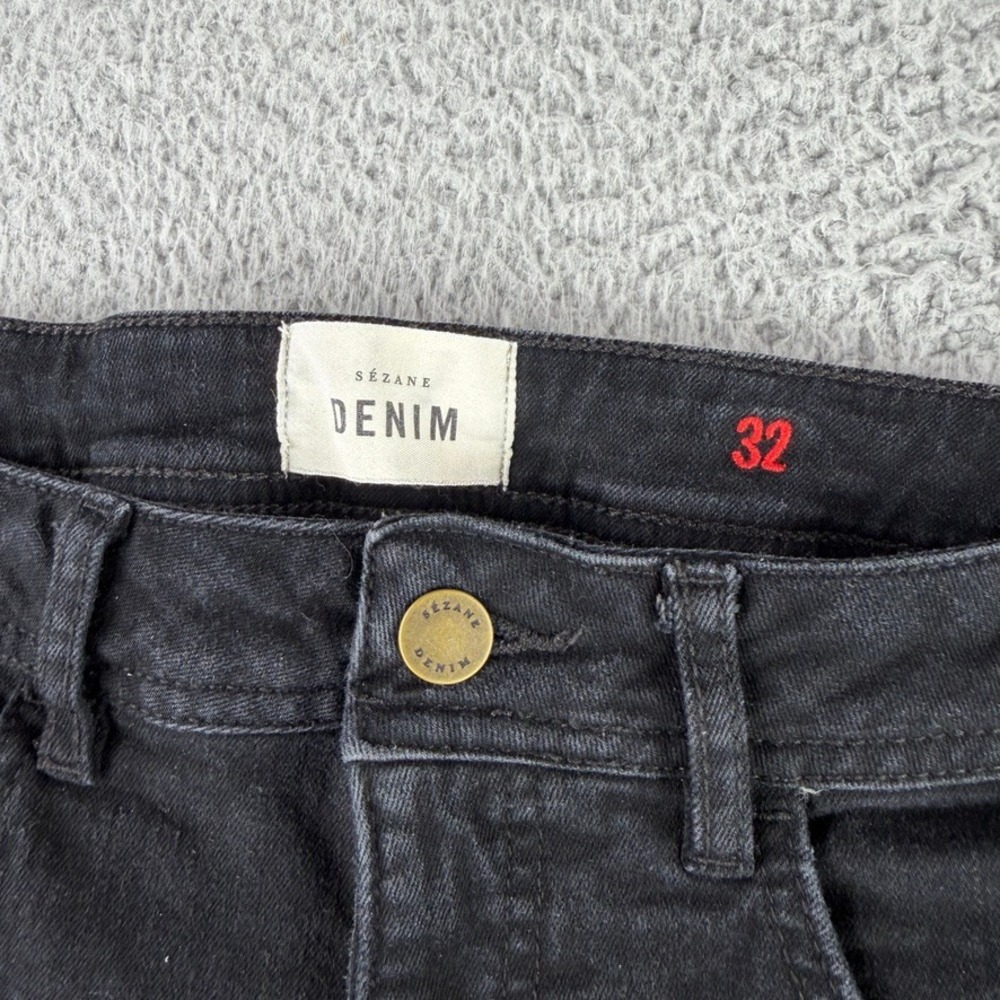Sezane Denim‎ The Brut Sexy Jeans Women 32 US 2 Slim Straight Organic Cotton